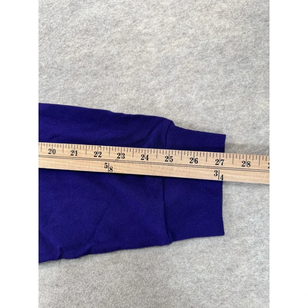 Polo Ralph Lauren Long Sleeve Polo Shirt Mens 3XLT Purple Golf Collared Pullover